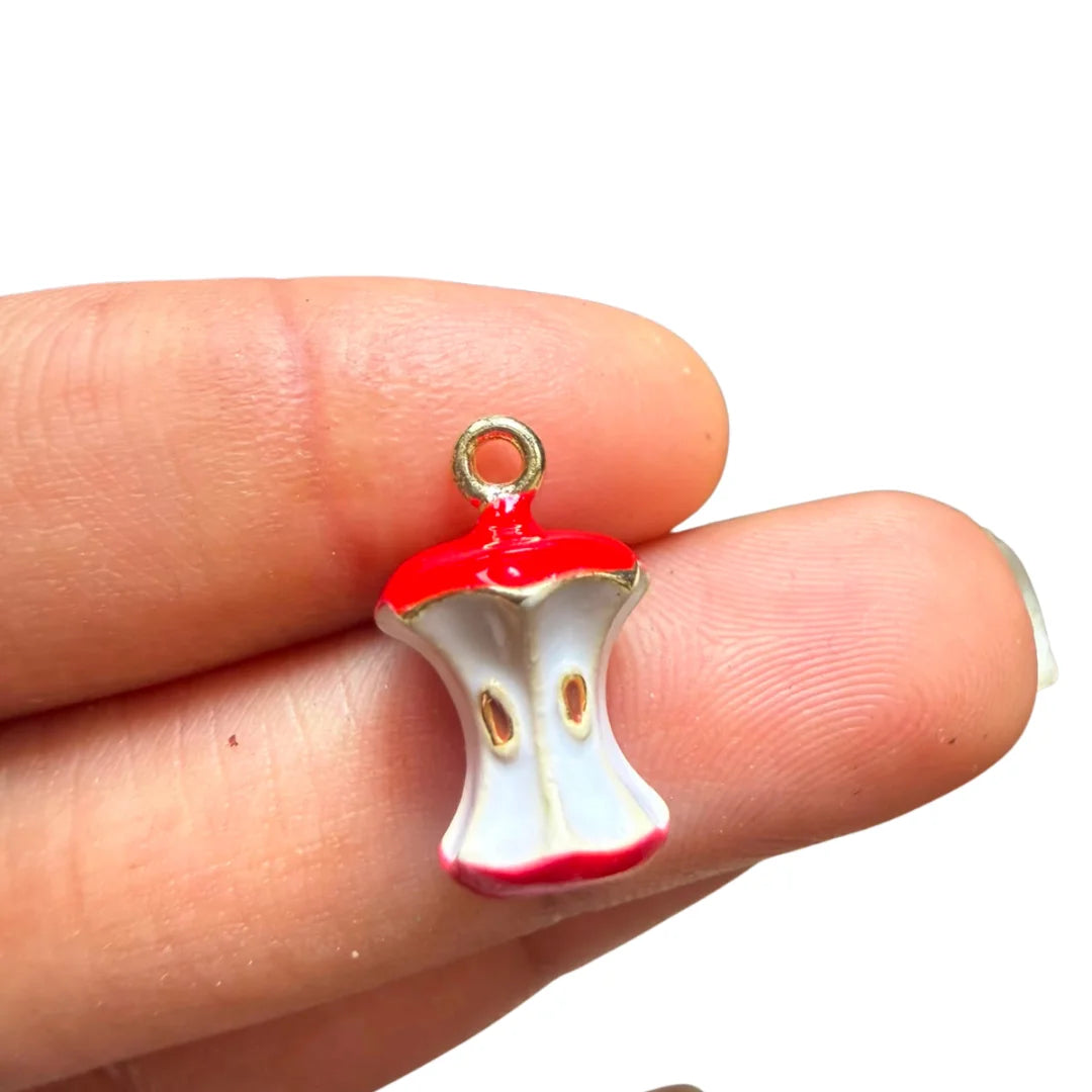 Stainless Steel | Bitten Apple Charm