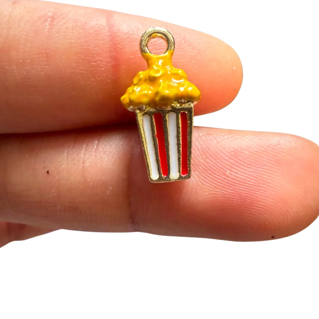 Stainless Steel | Popcorn Charm