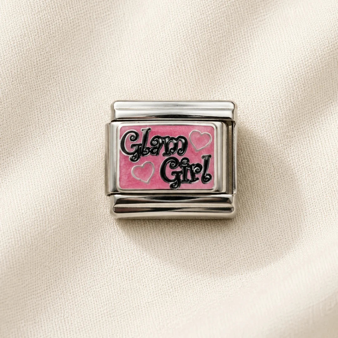 Stainless Steel | Glam Girl Italian Charm