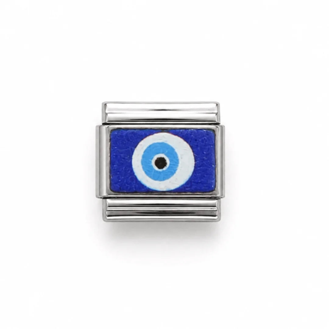 Stainless Steel | Evil Eye Italian Charm