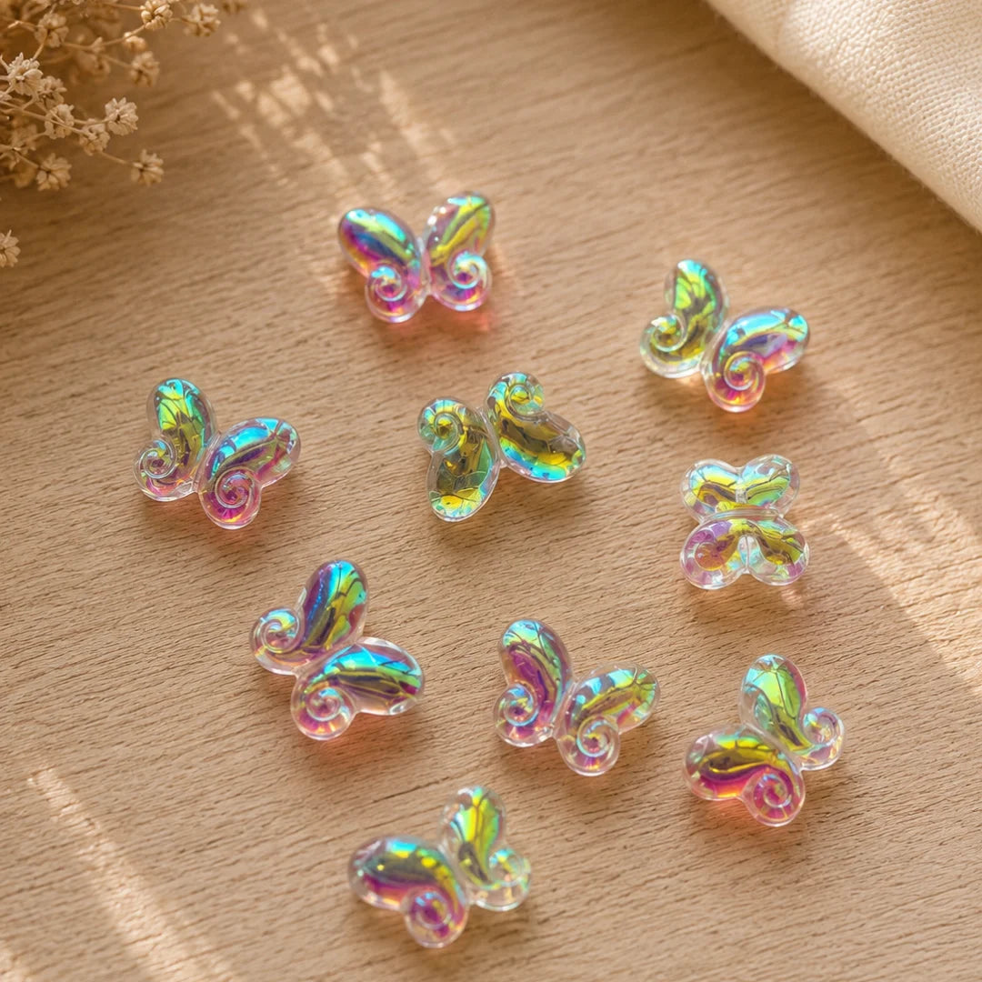 Butterfly Glass Beads