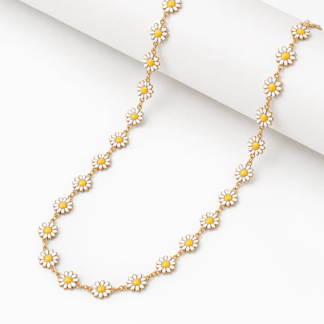 Stainless Steel | 1 Ft Daisy Flower Chain | 10mm x 10mm