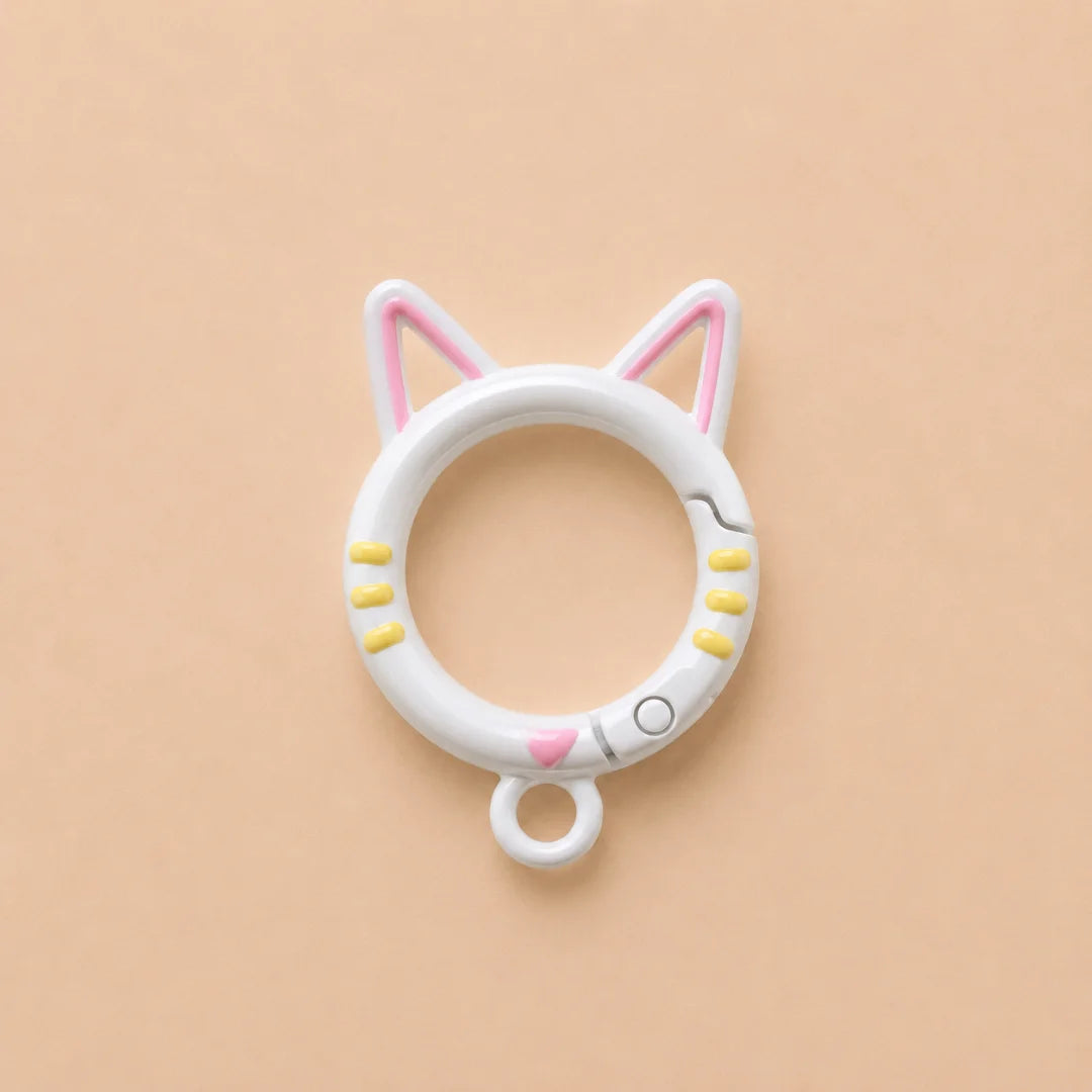 Cat Ear Shaped Lobster Claw Clasps