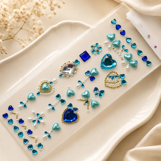 Face Gems and Rhinestone Stickers