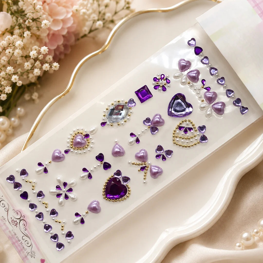 Face Gems and Rhinestone Stickers