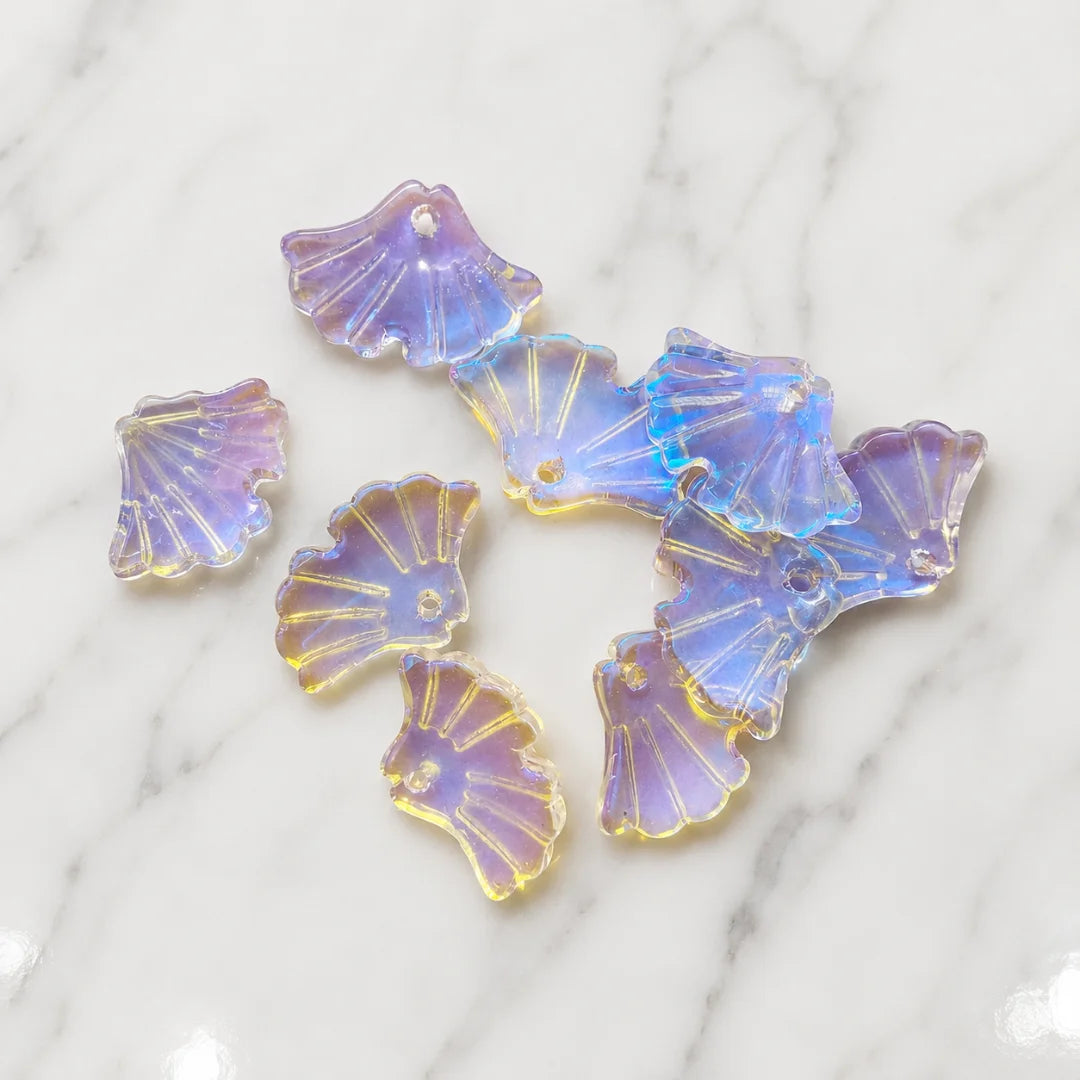Seashell Glass Beads