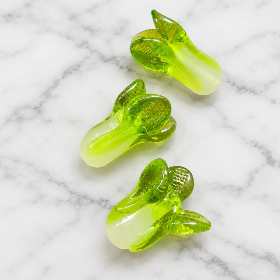 Cabbage Lampwork Glass Beads