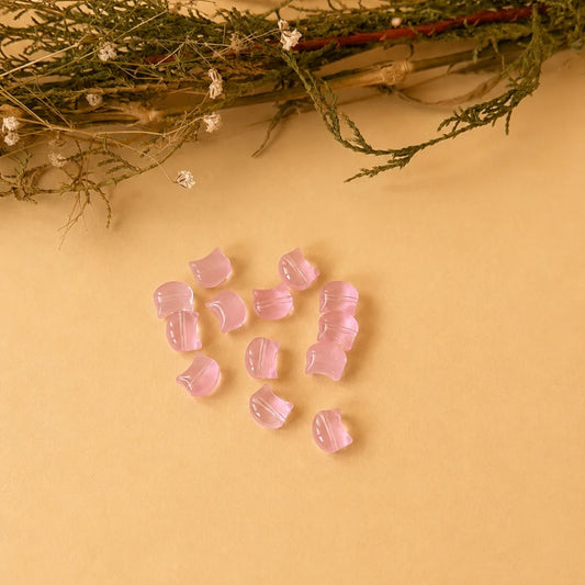 Cat Head Glass Beads
