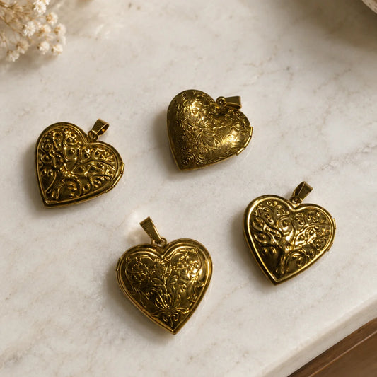 Stainless Steel | Goldchic Heart Lockets