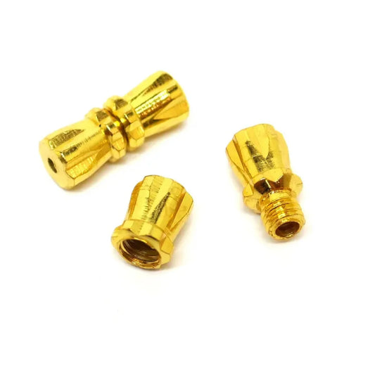 Stainless Steel | 16x5 mm | Screw Barrel Clasps