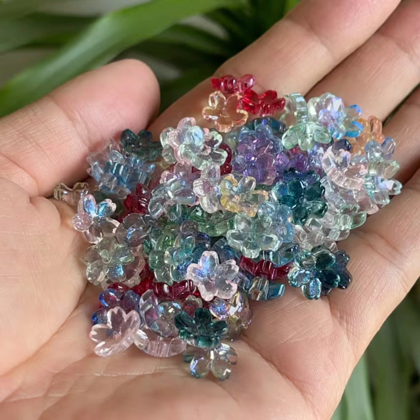 Sakura Glass Beads Combo Pack 15 Pieces
