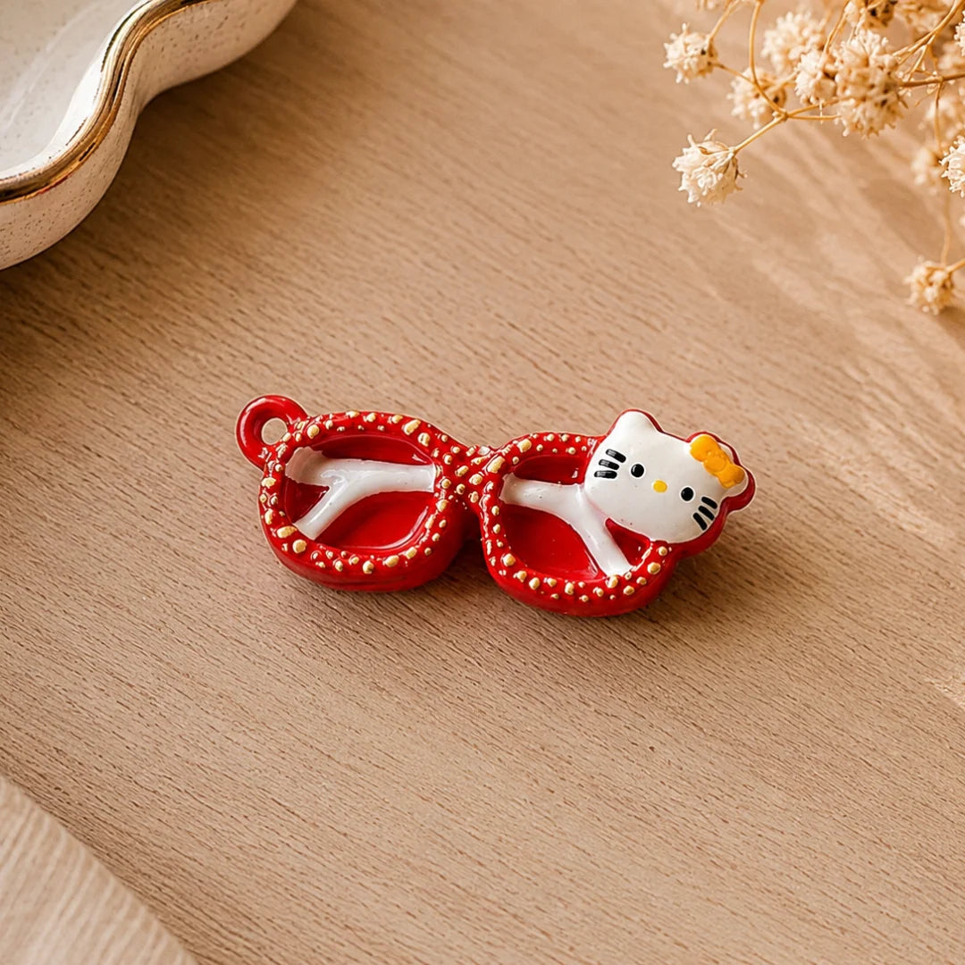 Sunglasses with Hello Kitty Faces Charms