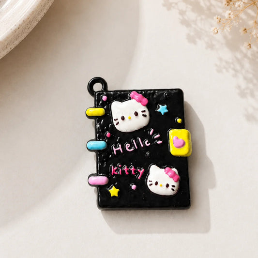 Hello Kitty 3D cartoon notebook pendants