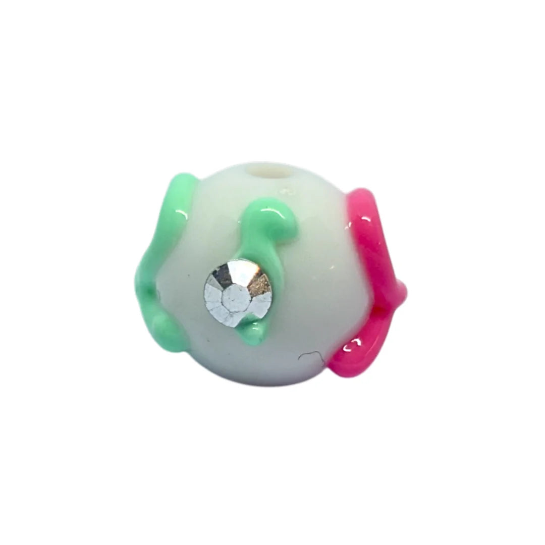 Circular Design Bead | 15mm