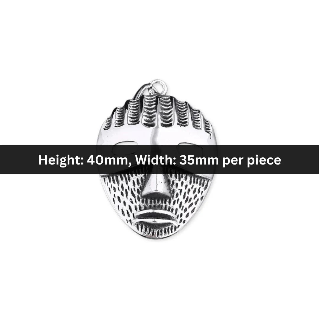 40x35 mm | Face Mask Charm