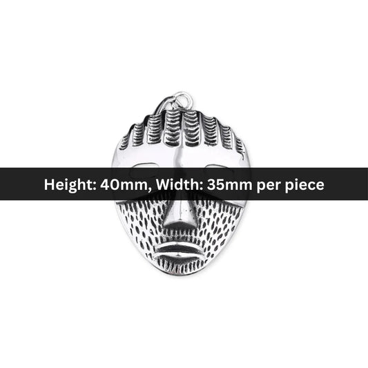 40x35 mm | Face Mask Charm