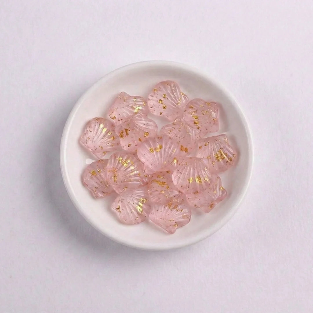 Frosted | Mini Colorful Shell Shape Beads