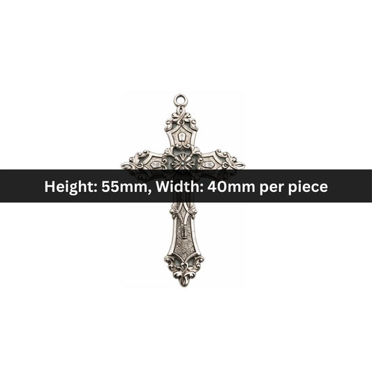 55x40 mm | Ornate Cross Pendants