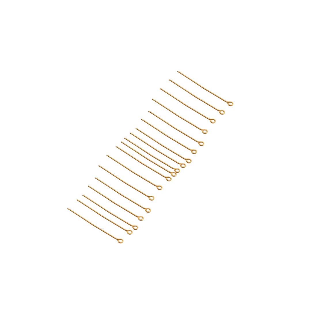 Stainless Steel | 35x1 mm | Dark Gold Finished Head Pins