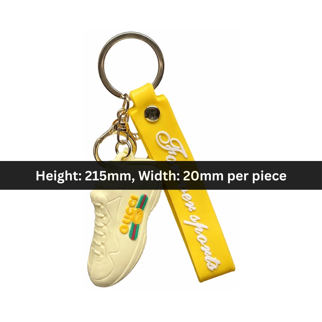 Yellow Gucci Shoe Keychain – Style 02