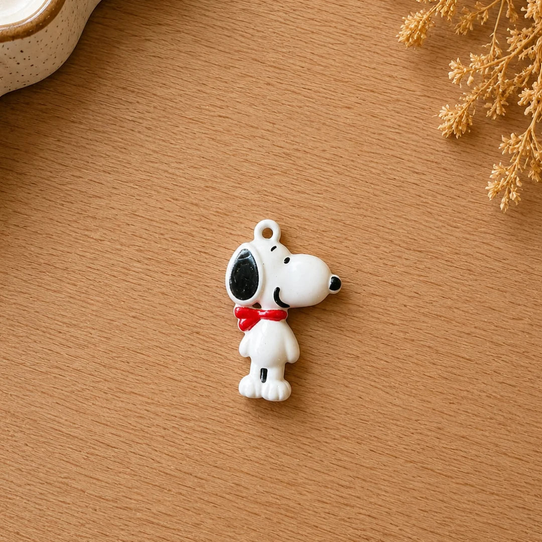 Snoopy with Red Scarf Charm