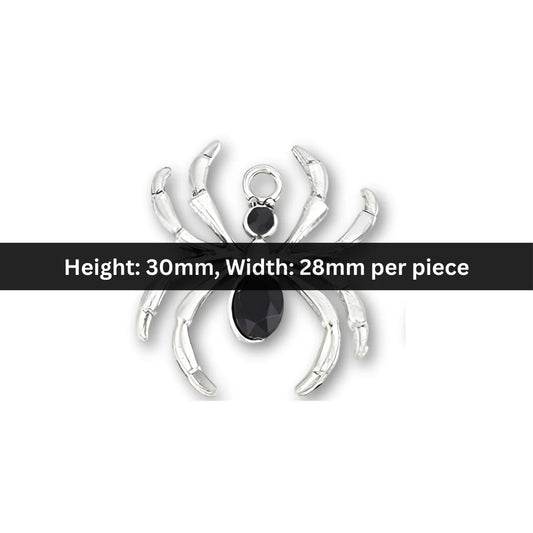 Spider-shaped Charm | 30mm (H) x 28mm (W) | Style 01