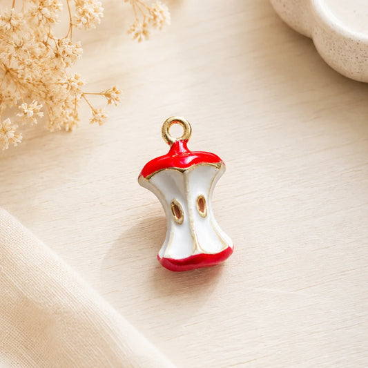 Stainless Steel | Bitten Apple Charm