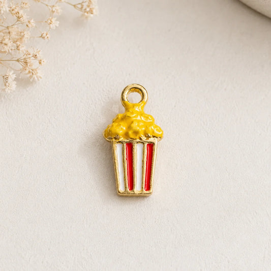 Stainless Steel | Popcorn Charm