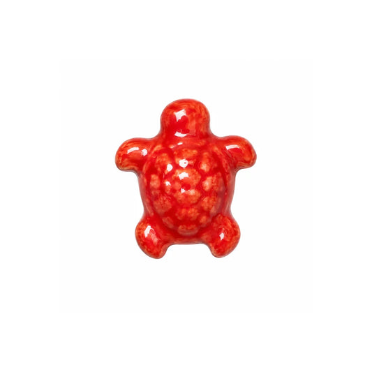 Multicolor Ceramic Turtle Beads