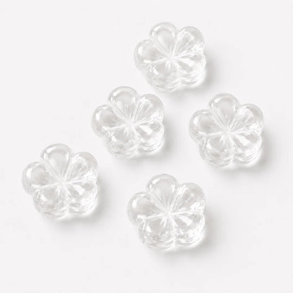 12 mm | Four Leaf Clover Glass Beads