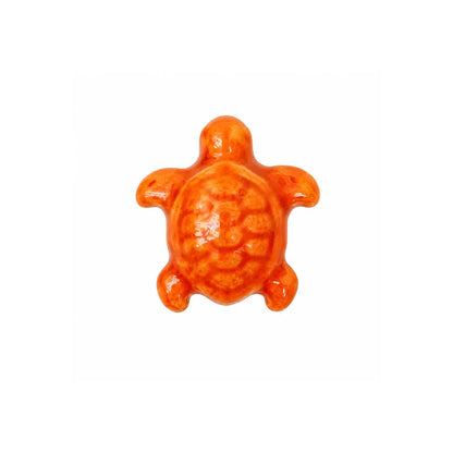 Multicolor Ceramic Turtle Beads