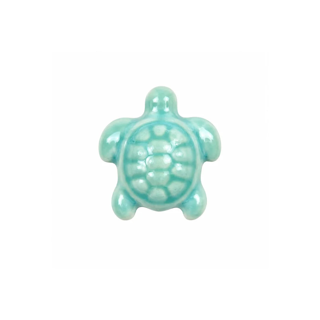 Multicolor Ceramic Turtle Beads