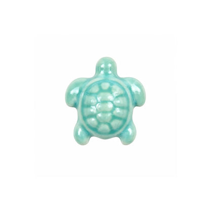 Multicolor Ceramic Turtle Beads