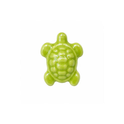 Multicolor Ceramic Turtle Beads