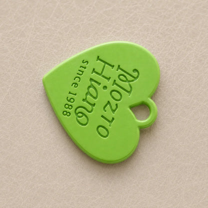 Heart Shaped Mozzo Hiano Charms
