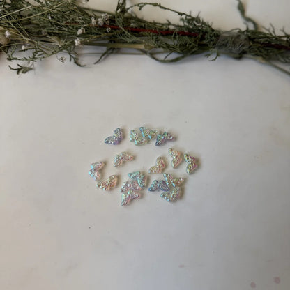 Glass Butterfly Beads