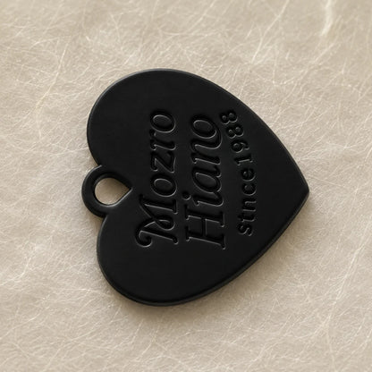 Heart Shaped Mozzo Hiano Charms