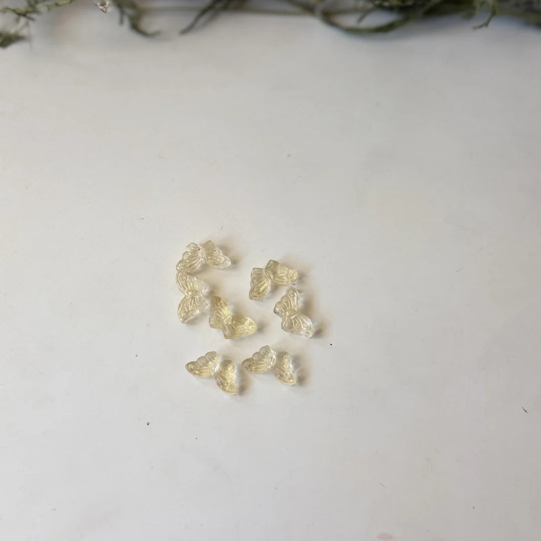 Glass Butterfly Beads