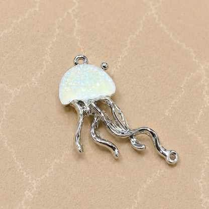 Zinc Alloy | 2.2x4.3 cm | Jellyfish Shaped Pendant