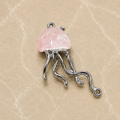 Zinc Alloy | 2.2x4.3 cm | Jellyfish Shaped Pendant