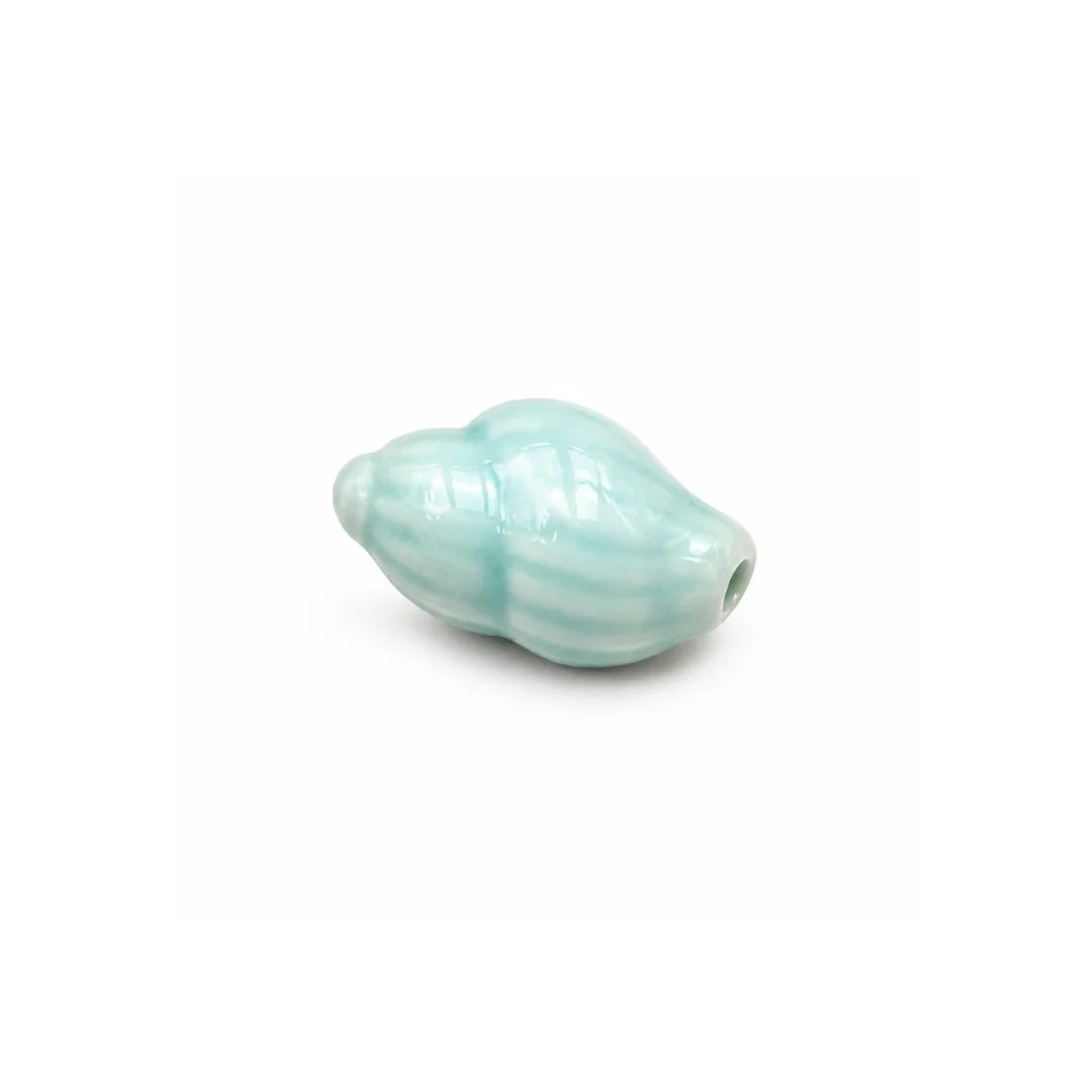Multicolor Conch Ceramic Shell Beads