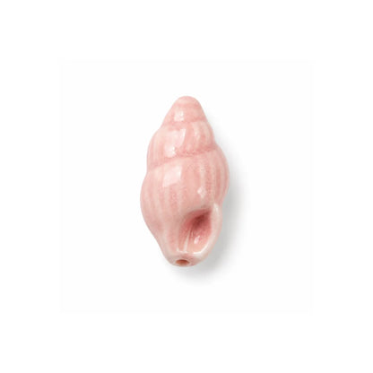 Multicolor Conch Ceramic Shell Beads