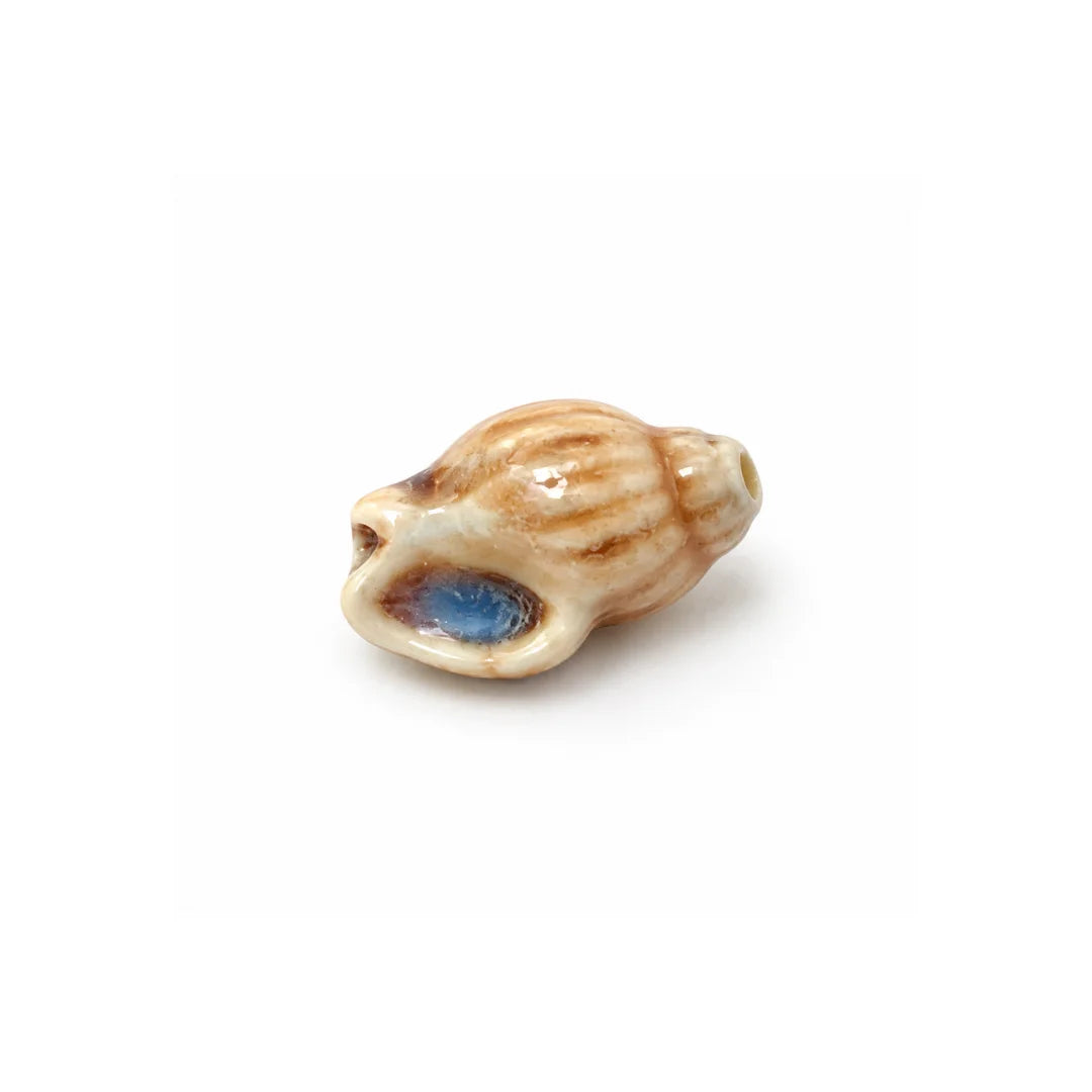 Multicolor Conch Ceramic Shell Beads