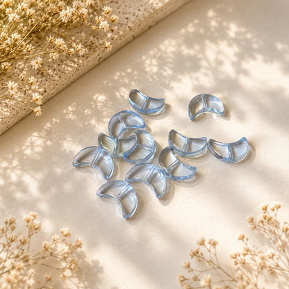 Moon Glass Beads