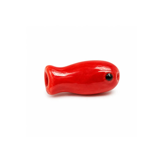 Ceramic Colorful Fish Beads