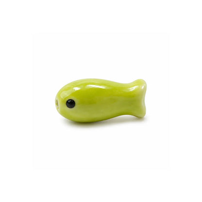 Ceramic Colorful Fish Beads