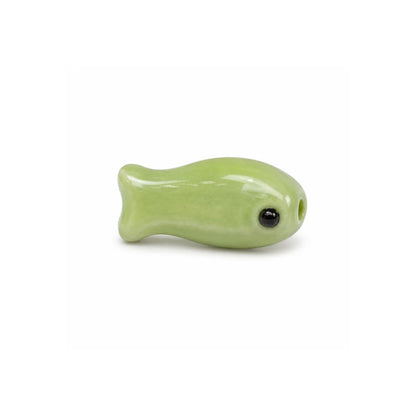 Ceramic Colorful Fish Beads