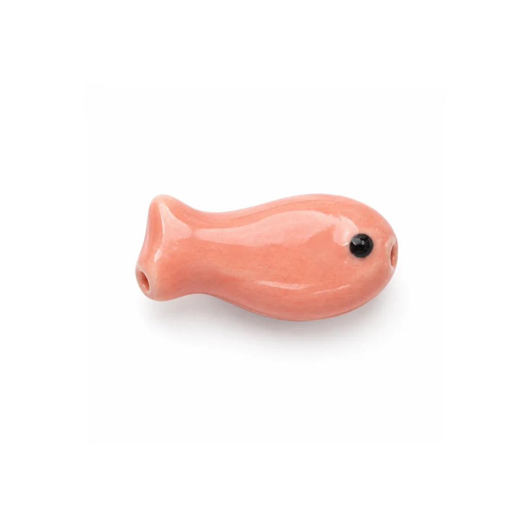 Ceramic Colorful Fish Beads