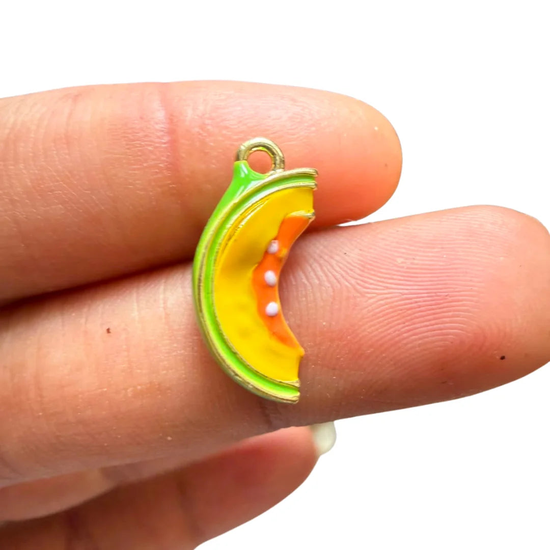 Stainless Steel | Melon Slice Charm