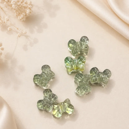 Glass Bowknot Beads